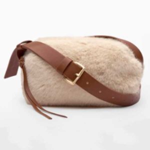 Bandolera pequeña Doce efecto pelo
